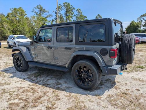Sting-Gray Clearcoat 2023 Jeep Wrangler 4xe Sahara