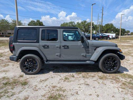 Sting-Gray Clearcoat 2023 Jeep Wrangler 4xe Sahara