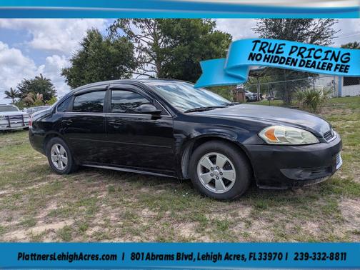 Black 2011 Chevrolet Impala Fleet
