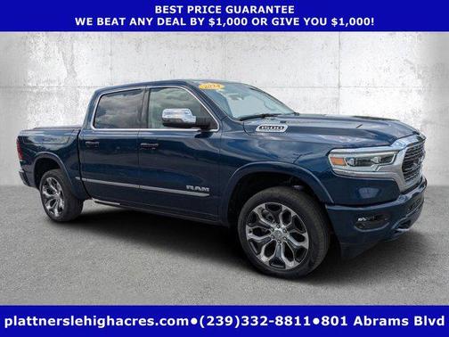 Patriot Blue Pearlcoat 2024 RAM 1500 Limited