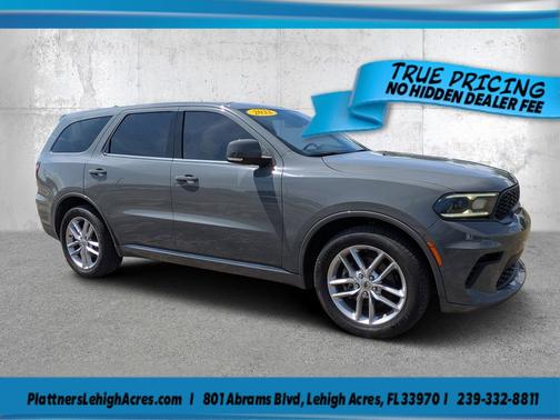 Destroyer Gray Clearcoat 2022 Dodge Durango GT Plus