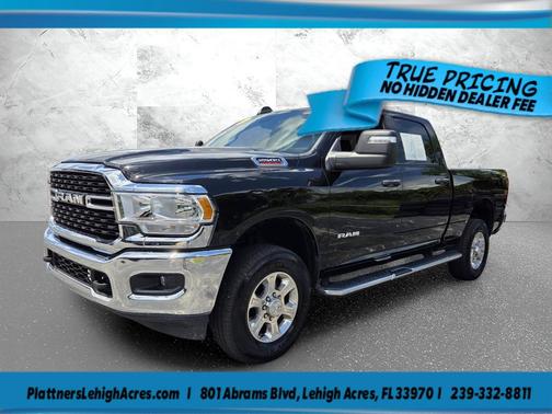Diamond Black Crystal Pearlcoat 2024 RAM 2500 Big Horn Crew Cab 4x4 6'4' Box