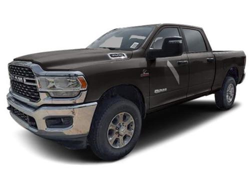 Granite Crystal Metallic Clearcoat 2024 RAM 3500 Big Horn Crew Cab 4x4 8' Box