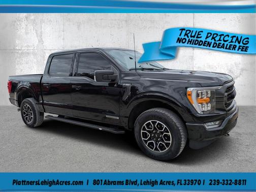 Agate Black Metallic 2023 Ford F-150 XLT