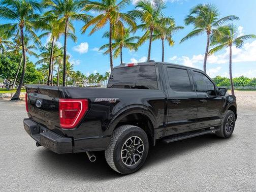 Agate Black Metallic 2023 Ford F-150 XLT