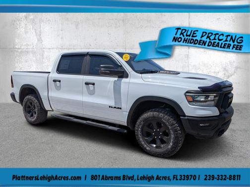 Bright White Clearcoat 2023 RAM 1500 Rebel