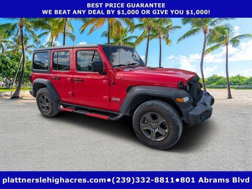 2019 Jeep Wrangler Unlimited Sport