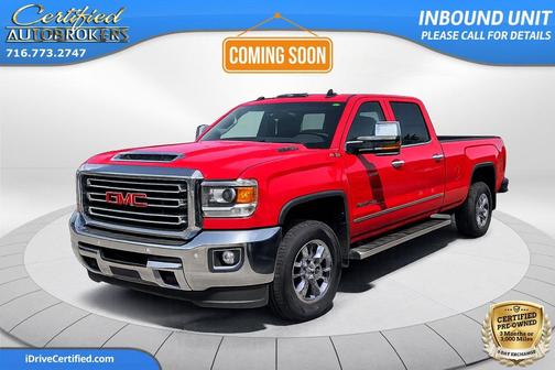Cardinal Red 2018 GMC Sierra 2500 SLT