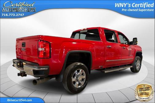 Cardinal Red 2018 GMC Sierra 2500 SLT