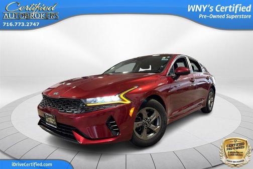 Passion Red 2021 Kia K5 LXS