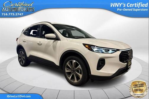 STAR WHITE METALLIC TRI-COAT 2024 Ford Escape Platinum