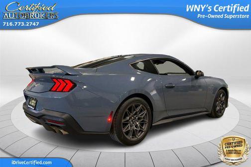 Carbonized Gray Metallic 2025 Ford Mustang GT