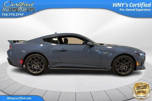Carbonized Gray Metallic 2025 Ford Mustang GT