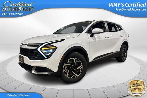 Glacial White Pearl 2025 Kia Sportage LX