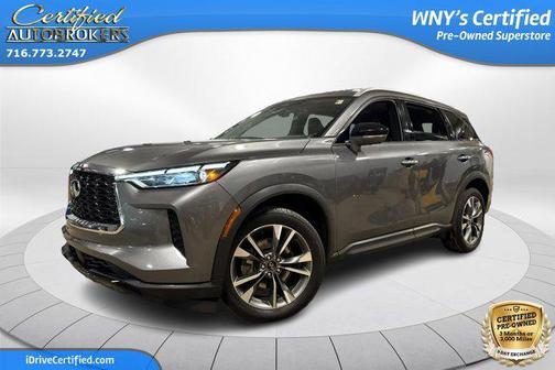 Graphite Shadow 2023 INFINITI QX60 Luxe