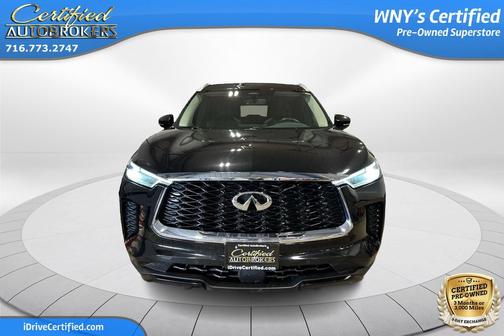 Mineral Black 2024 INFINITI QX60 Luxe