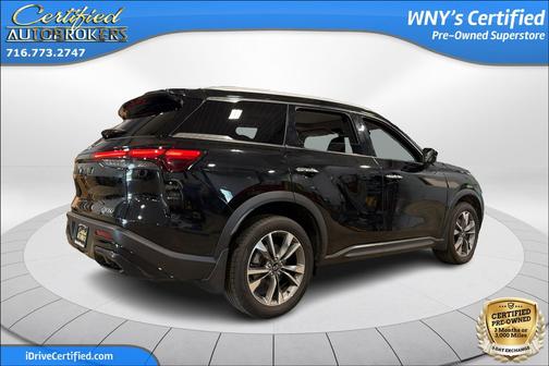 Mineral Black 2025 INFINITI QX60 Luxe