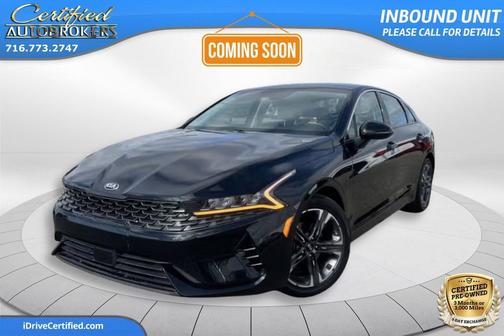 Ebony Black 2021 Kia K5 EX
