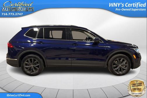 Atlantic Blue Metallic 2023 Volkswagen Tiguan 2.0T SE