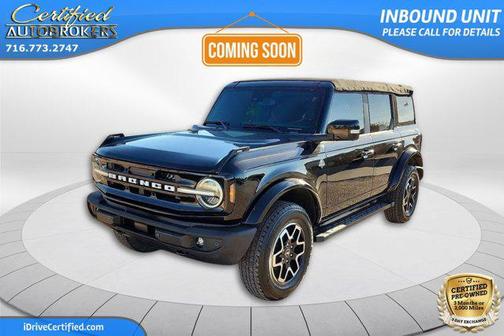 SHADOW BLACK 2022 Ford Bronco Outer Banks