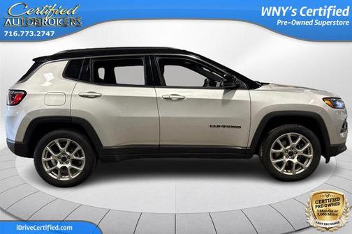 Silver Zynith Metallic Clearcoat 2025 Jeep Compass Limited