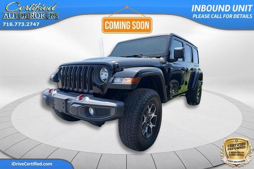 Black Clearcoat 2022 Jeep Wrangler Unlimited Rubicon