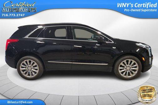Stellar Black Metallic 2019 Cadillac XT5 Platinum