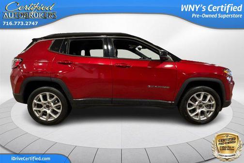 Red Hot Pearlcoat 2025 Jeep Compass Limited
