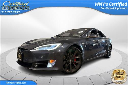 Midnight Silver Metallic 2019 Tesla Model S Performance