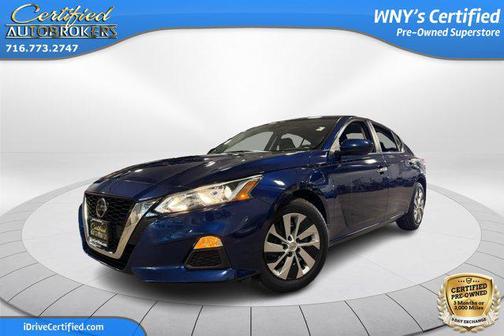 Deep Blue Pearl 2021 Nissan Altima S FWD