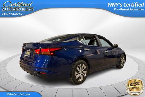 Deep Blue Pearl 2021 Nissan Altima S FWD