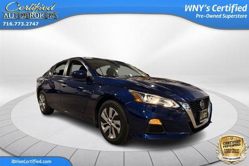 Deep Blue Pearl 2021 Nissan Altima S FWD