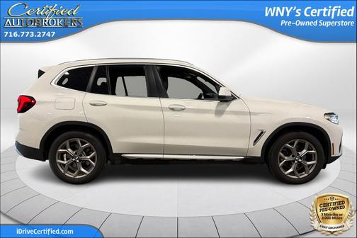 Alpine White 2024 BMW X3 xDrive30i