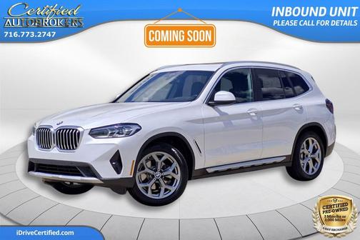 Alpine White 2024 BMW X3 xDrive30i