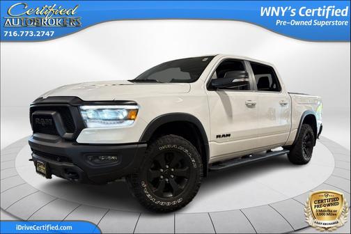 Bright White Clearcoat 2021 RAM 1500 Rebel