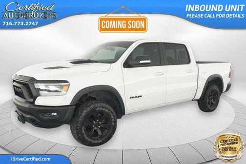 Bright White Clearcoat 2021 RAM 1500 Rebel
