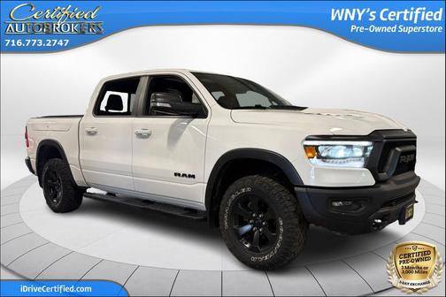 Bright White Clearcoat 2021 RAM 1500 Rebel