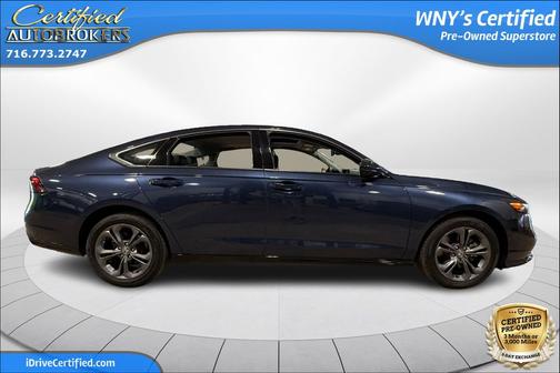 Canyon River Blue Metallic 2025 Honda Accord Hybrid EX-L