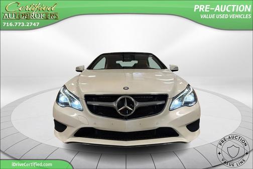 Polar White 2017 Mercedes-Benz E-Class E 400 Convertible