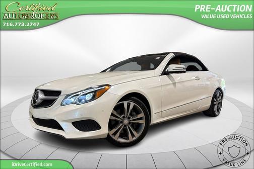 Polar White 2017 Mercedes-Benz E-Class E 400 Convertible
