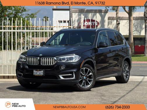 Black 2018 BMW X5 sDrive35i