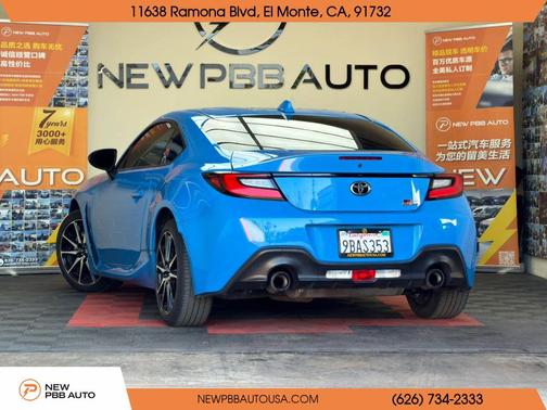 Blue 2022 Toyota GR86 Base