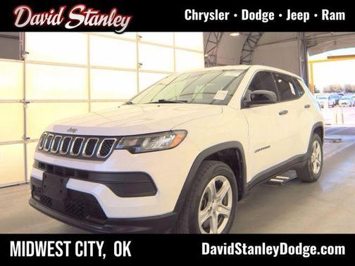 Bright White Clearcoat 2023 Jeep Compass Sport