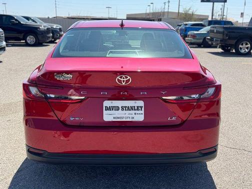 Supersonic Red 2025 Toyota Camry LE