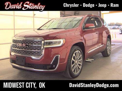 Volcanic Red Tintcoat 2023 GMC Acadia Denali