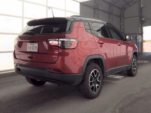 Red 2025 Jeep Compass Trailhawk