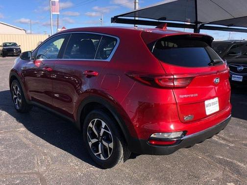 Hyper Red 2021 Kia Sportage LX