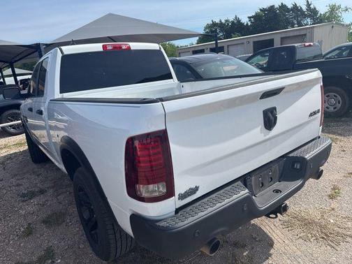 Bright White Clearcoat 2023 RAM 1500 Classic Warlock Quad Cab 4x4 6'4' Box