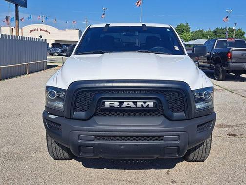 Bright White Clearcoat 2023 RAM 1500 Classic Warlock Quad Cab 4x4 6'4' Box