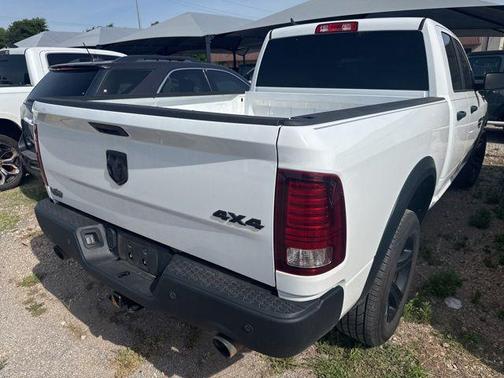 Bright White Clearcoat 2023 RAM 1500 Classic Warlock Quad Cab 4x4 6'4' Box